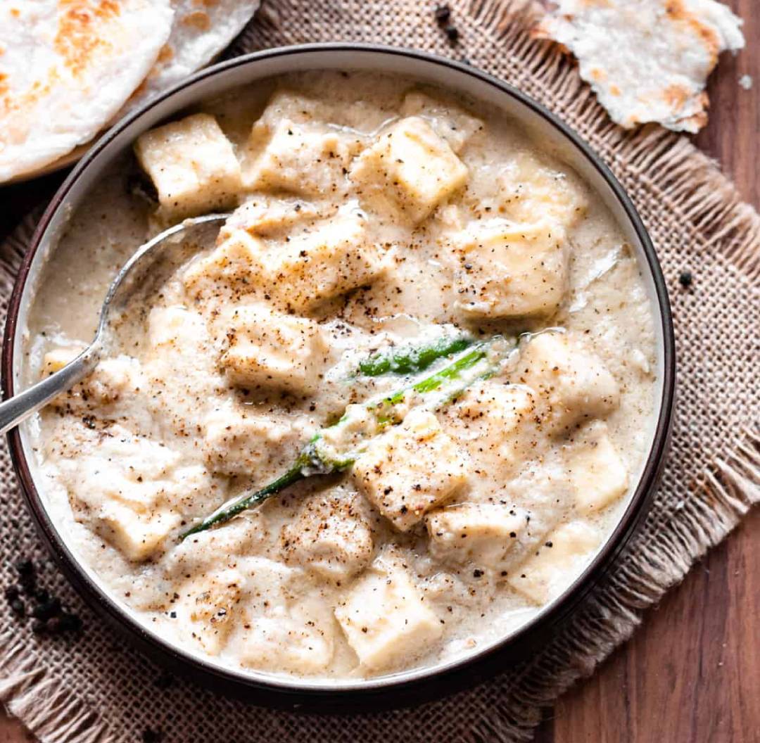 CHEESY PANEER KALI MIRCH